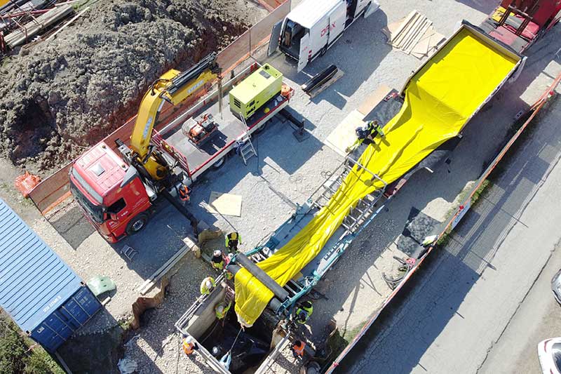 栾川管道紫外光固化修复的步骤是怎样的?